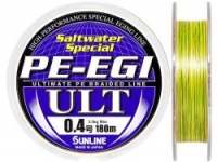 Шнур SUNLINE PE-EGI ULTIMATE 180m #0.4/0.104mm 3.3kg