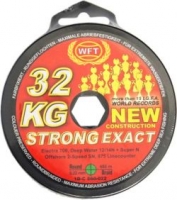 Шнур WFT 32KG Strong EXACT 480m 0.22mm /Chartreuse