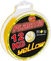 Шнур WFT Plasma Yellow 150m 18KG 0.14mm 40lbs