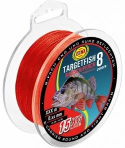 Шнур WFT TargetFish 8 Perch Red 150m 0.08mm 11lb/5kg
