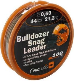 Шок-лидер Prologic Bulldozer Snag Leader 100m 0.40mm 24lb/11.0kg Camo