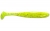 Силикон KEITECH Easy Shiner 4.5" PAL#01 Chartreuse Red Flake