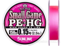 Шнур SUNLINE Small Game PE-HG 150m #0.15/0.069 2.5lb/1.2kg