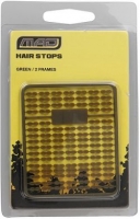 Стопора для бойлов DAM MAD HAIR STOPS - Green x2 Frames