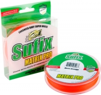 Шнур SUFIX Matrix Pro 135m #0.8/0.15mm 20lb/10.0kg Orange