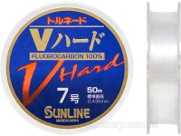 Леска флюорокарбоновая SUNLINE FC Tornado V Hard HG 50m #7.0/0.435mm 15kg