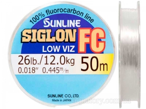 Леска флюорокарбоновая SUNLINE Siglon FC 50m 0.445mm