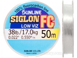 Леска флюорокарбоновая SUNLINE Siglon FC 50m 0.55mm