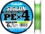 Шнур SUNLINE Siglon PE x4 150m #0.4/0.108mm 6lb/2.9kg /Light Green