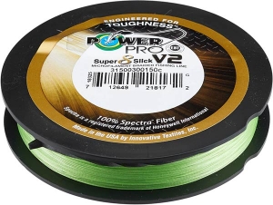 Шнур POWER PRO Super 8 Slick V2 Aqua Green 135m #0.6/0.13mm 18lb/8kg