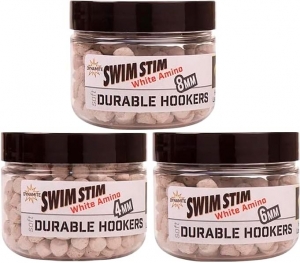 Пеллетс насадочний DYNAMITE BAITS Swim Stim Soft Durable Hook Pellets - White Amino