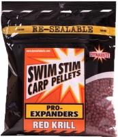 Пеллетс DYNAMITE BAITS Swim Stim Pro-Expanders Red Krill 4mm, 350g