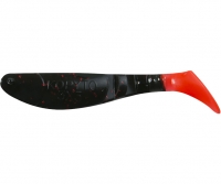 Силикон Relax Kopyto 3 Tail 3"/7.6cm (10шт/уп) #T066 Black-Red Glitter/Super Red