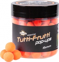 Бойли плаваючі DYNAMITE BAITS Fluro Pop-ups - Tutti-Frutti 15mm