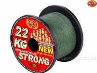 Шнур WFT 22KG Strong Green 600m 0.18mm