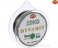 Шнур WFT Round Dynamix Moss Green 23KG 600m 0.25mm