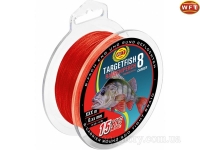 Шнур WFT TargetFish 8 Perch Red 150m 0.08mm 11lb/5kg