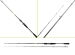 Кастинговый спиннинг Daiwa Prorex X Baitcast 7'1"/2.16m 40-120g Tubular Tip Fast 2pcs