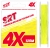 Шнур SERT SRT 4Х 135m #0.8/0.14mm 18lb/8.18kg Fluo Yellow